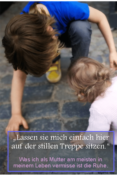 stille Treppe als Eltern _ Familie