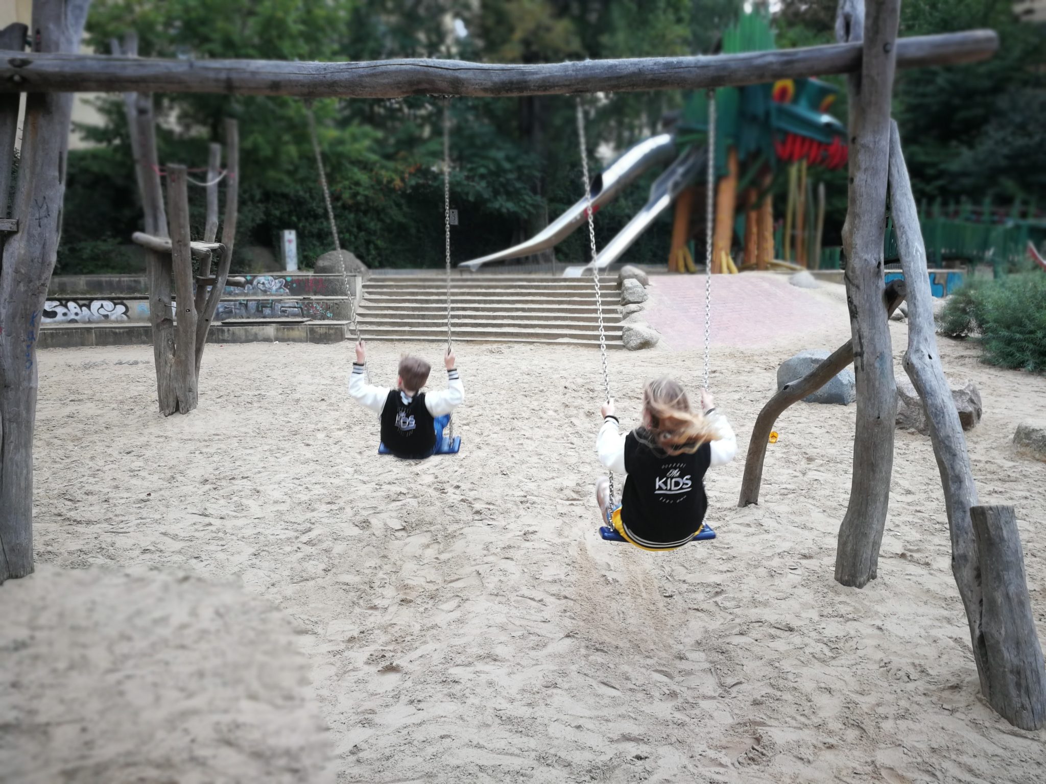 schaukeln Drachenspielplatz