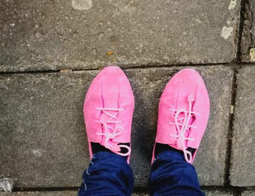 rosa Camper Schuhe
