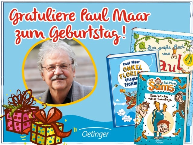 Geburtstagsgrußaktion Paul Maar