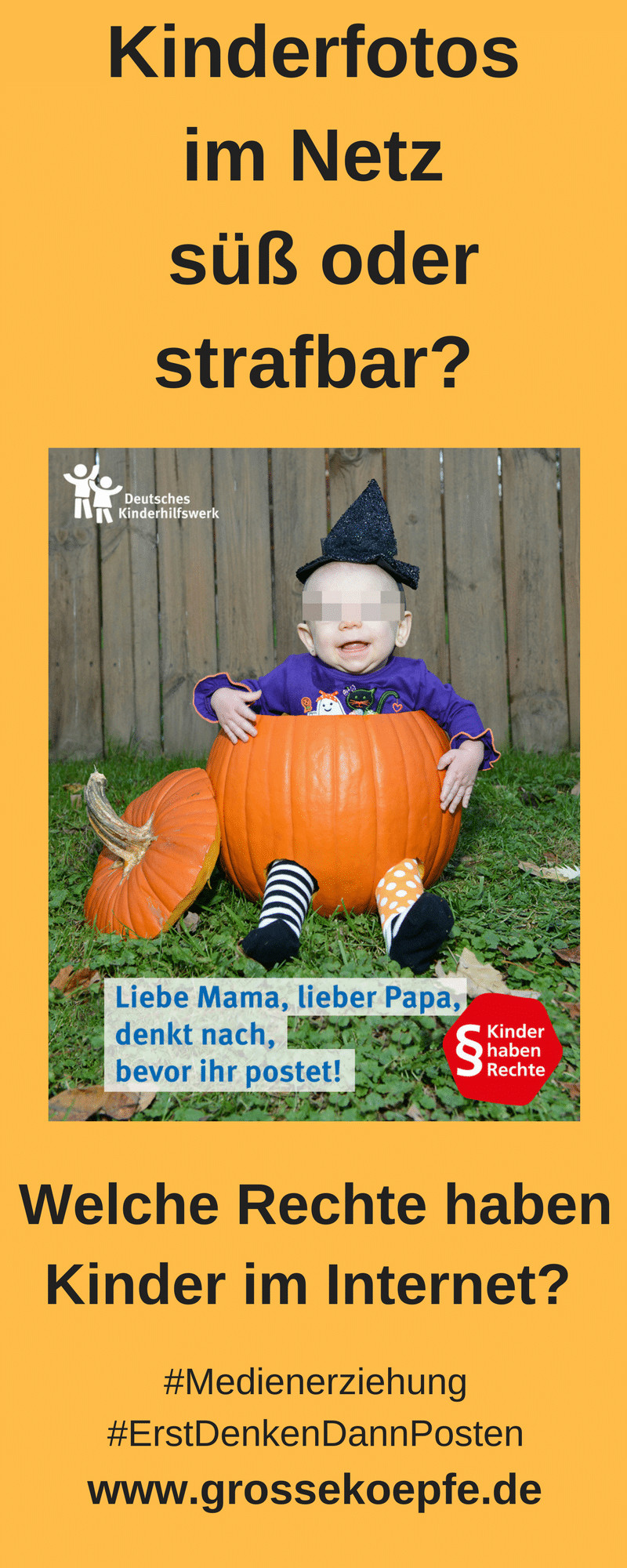 Kinderfotos im Netz #Erstdenkendannposten