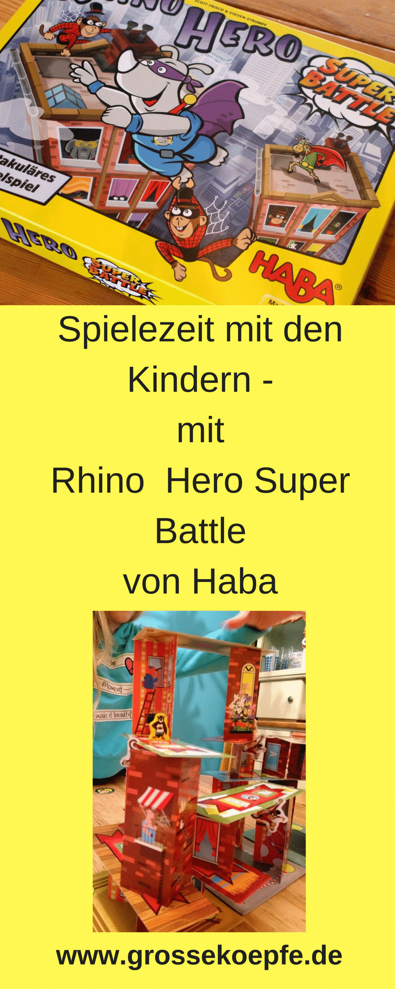 Rhino Hero Pinterest