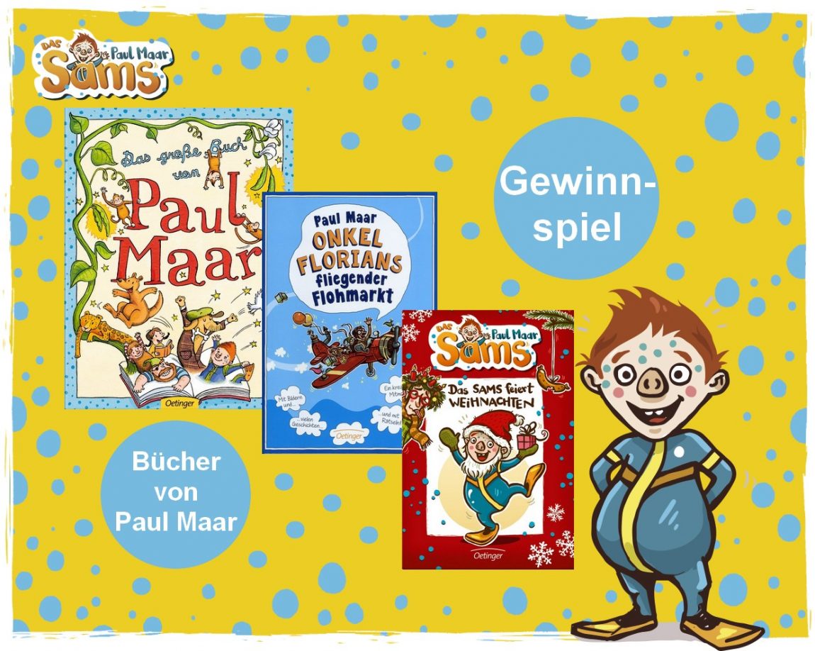 Zum Geburtstag von Paul Maar - Kinderbuch-Gewinnspiel