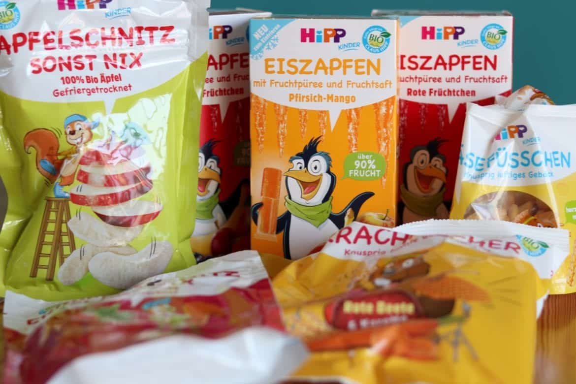 die HIPP Produkte Eiszapfen