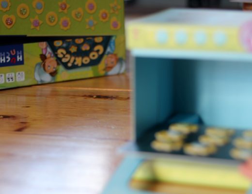 Das Brettspiel Cookies aus dem HUCH Verlag