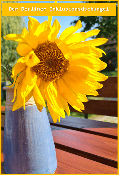 Berliner Inklusionsdschungel_Sonnenblume