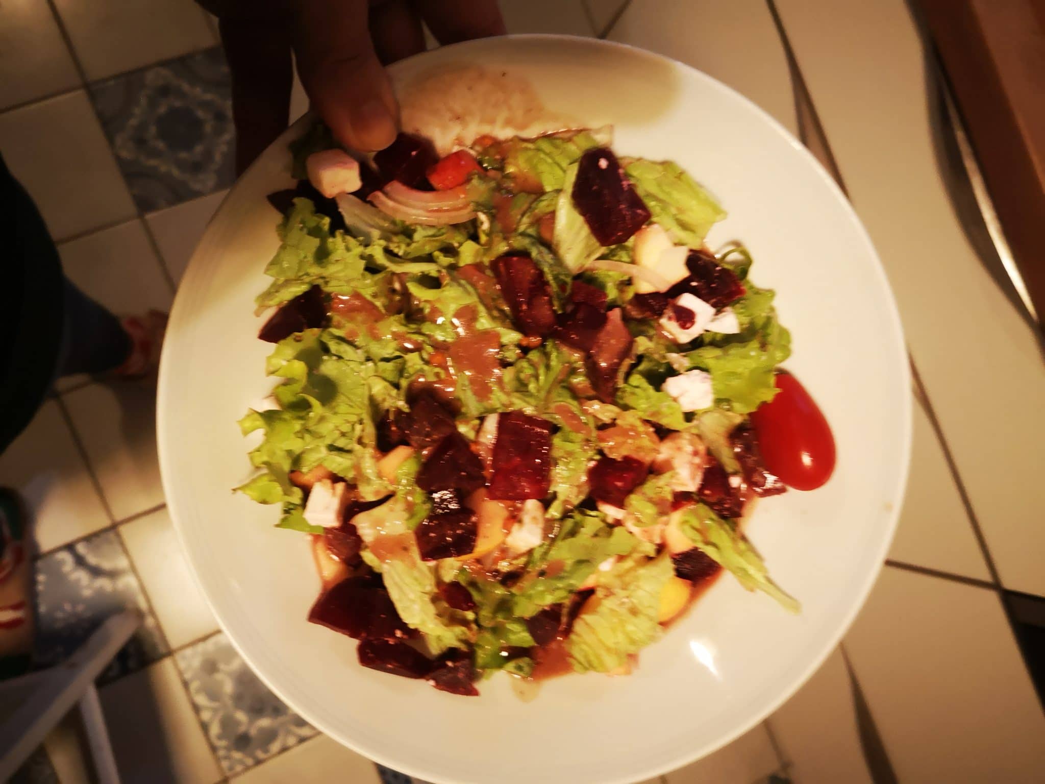 #8 und dazu Salat. 