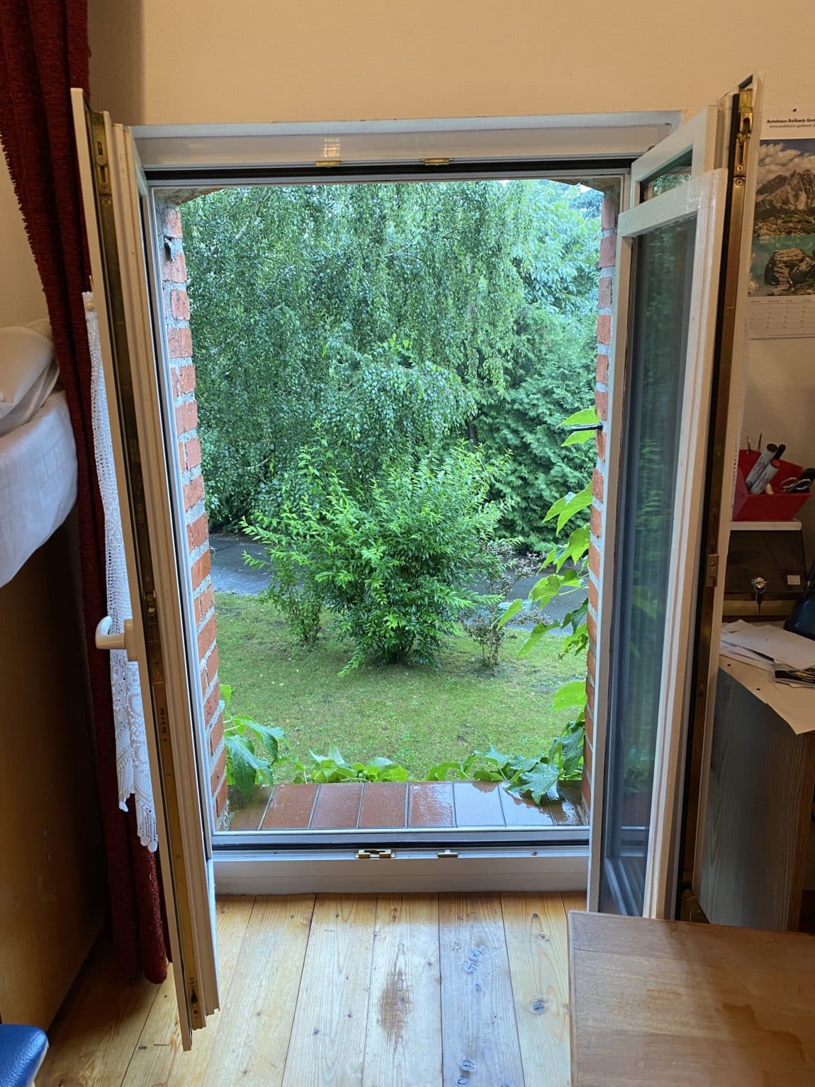 und am Abend der sächsichen Landschaft gelauscht.