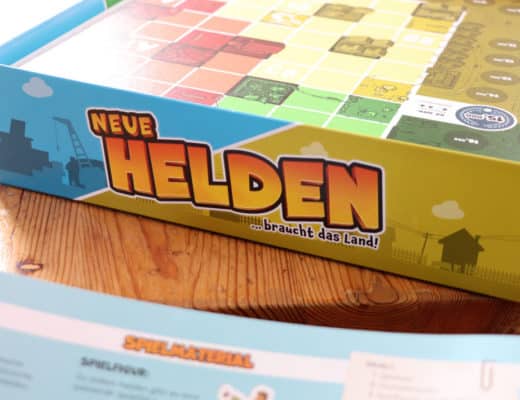 Neue Helden braucht das Land - ein Brettspiel für Kinder ab 8 Jahren