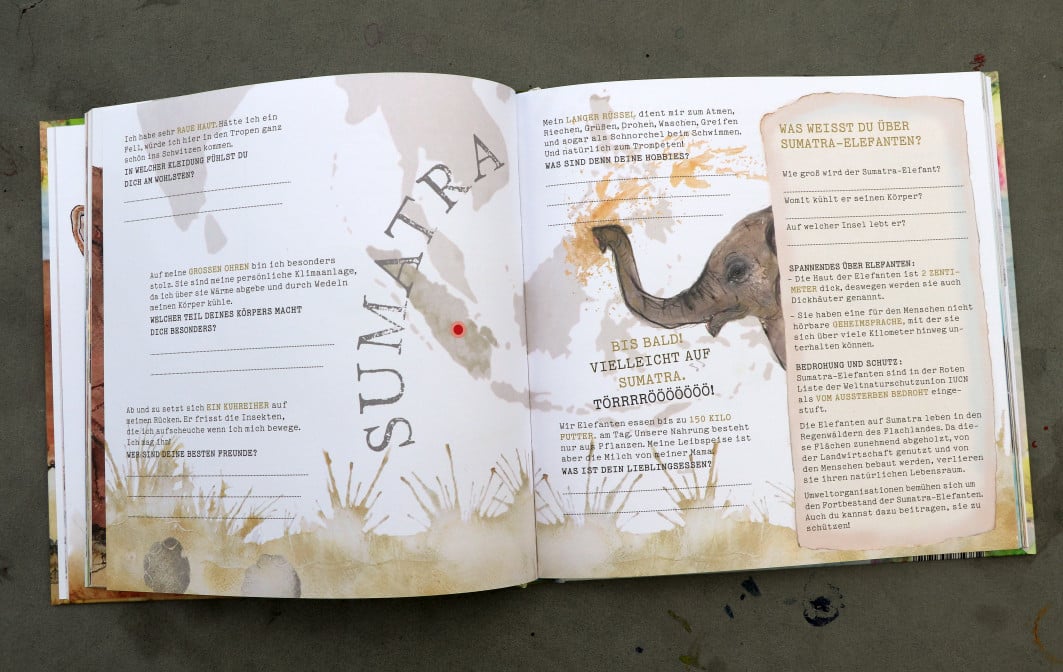 „Freundschaftsbuch. Tiere kennenlernen und schützen“ von Eva Jöckel und Sandra Theumert (Freies Geistesleben)