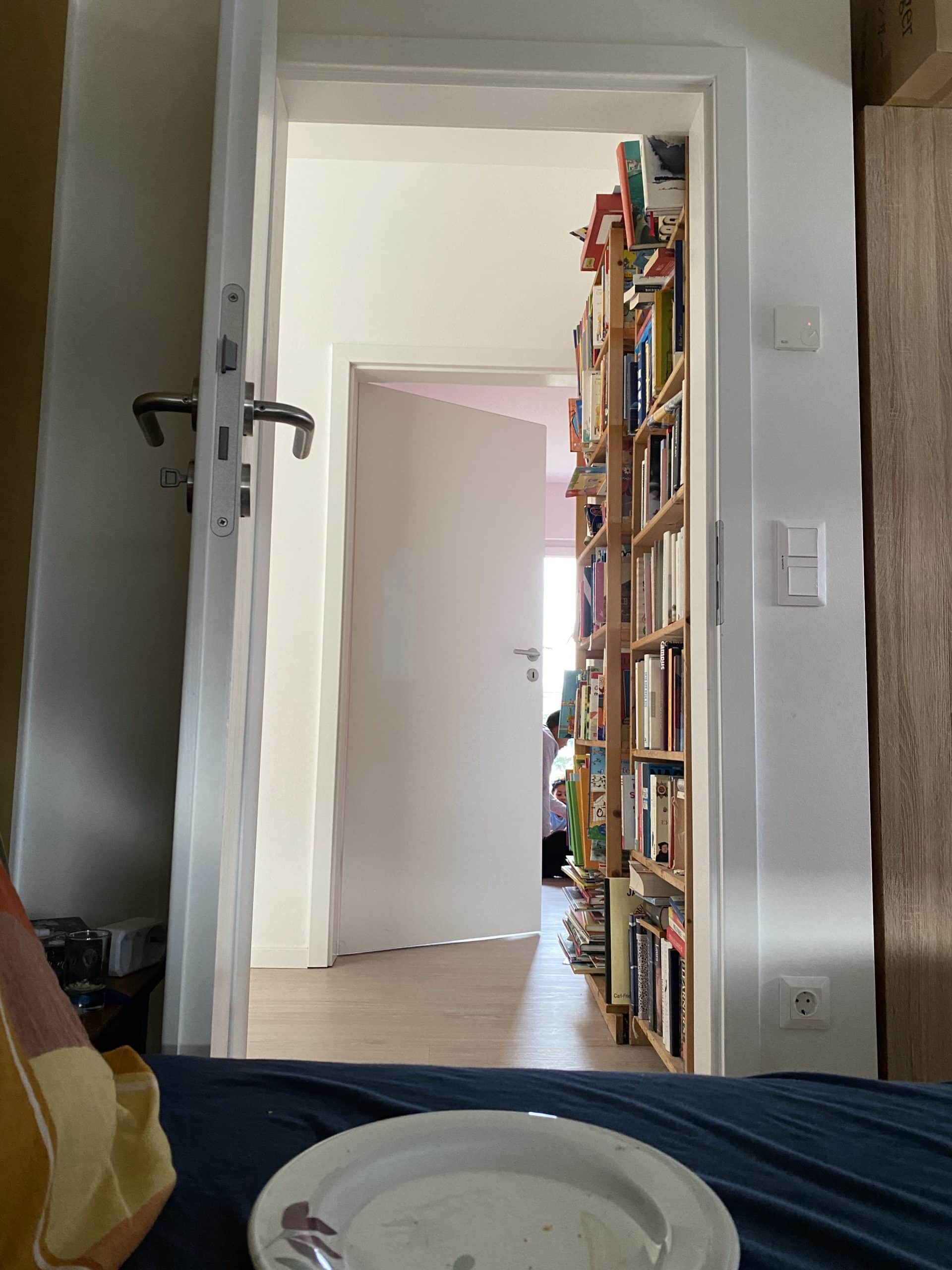 Hallo Samstag. Heutiger Ausblick vom Bett aus.