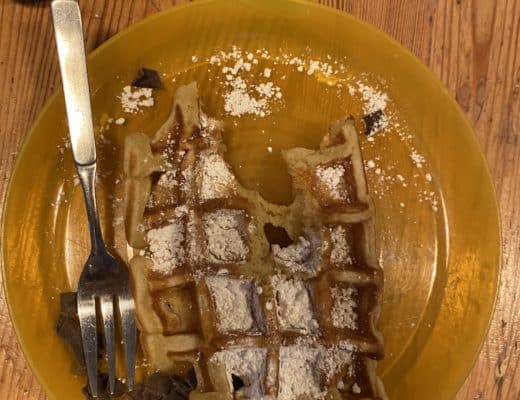 Waffeln am Adventswochenende