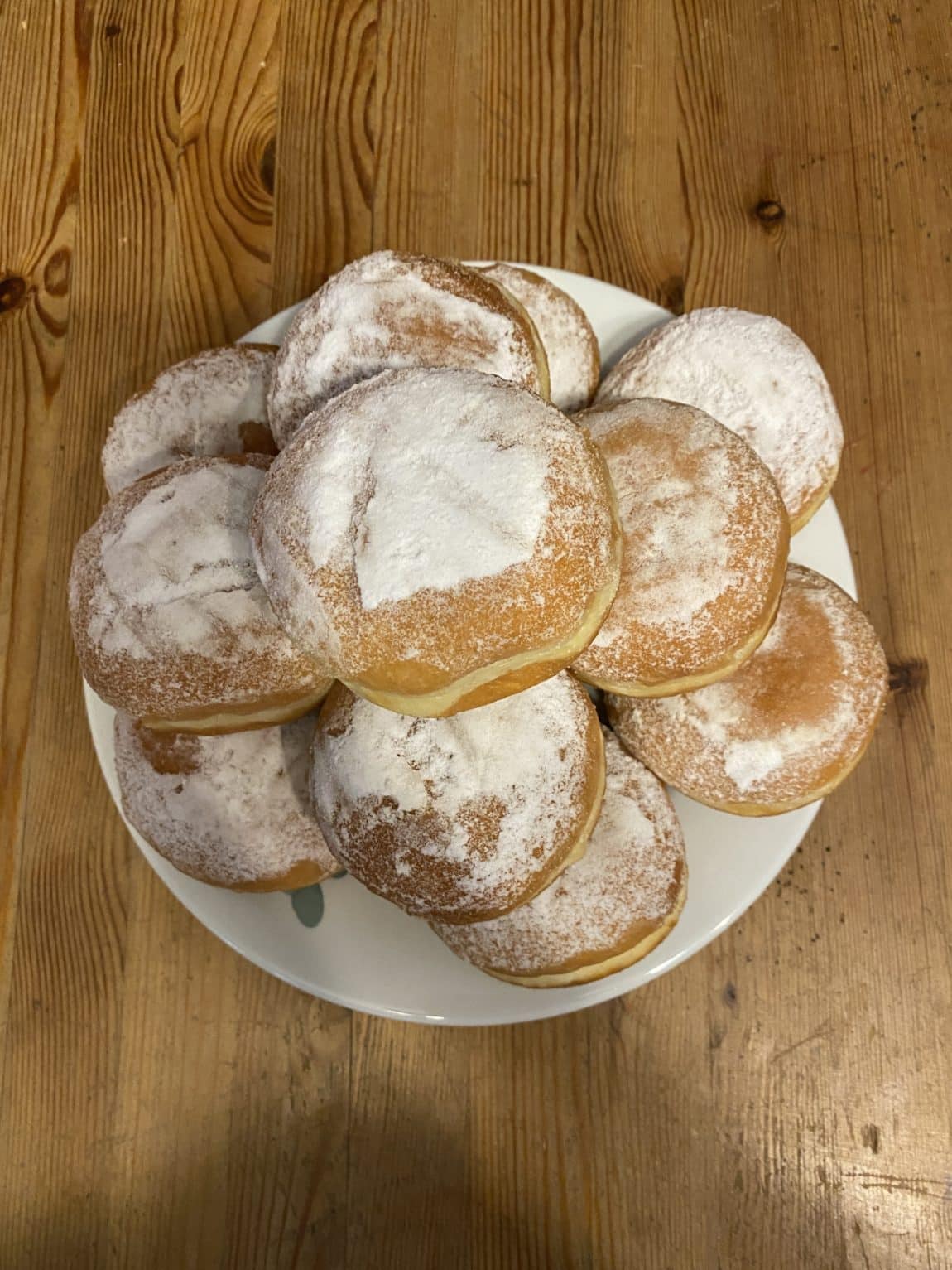 Hallo Samstag. Wie schön, du startest mit Pfannkuchen.