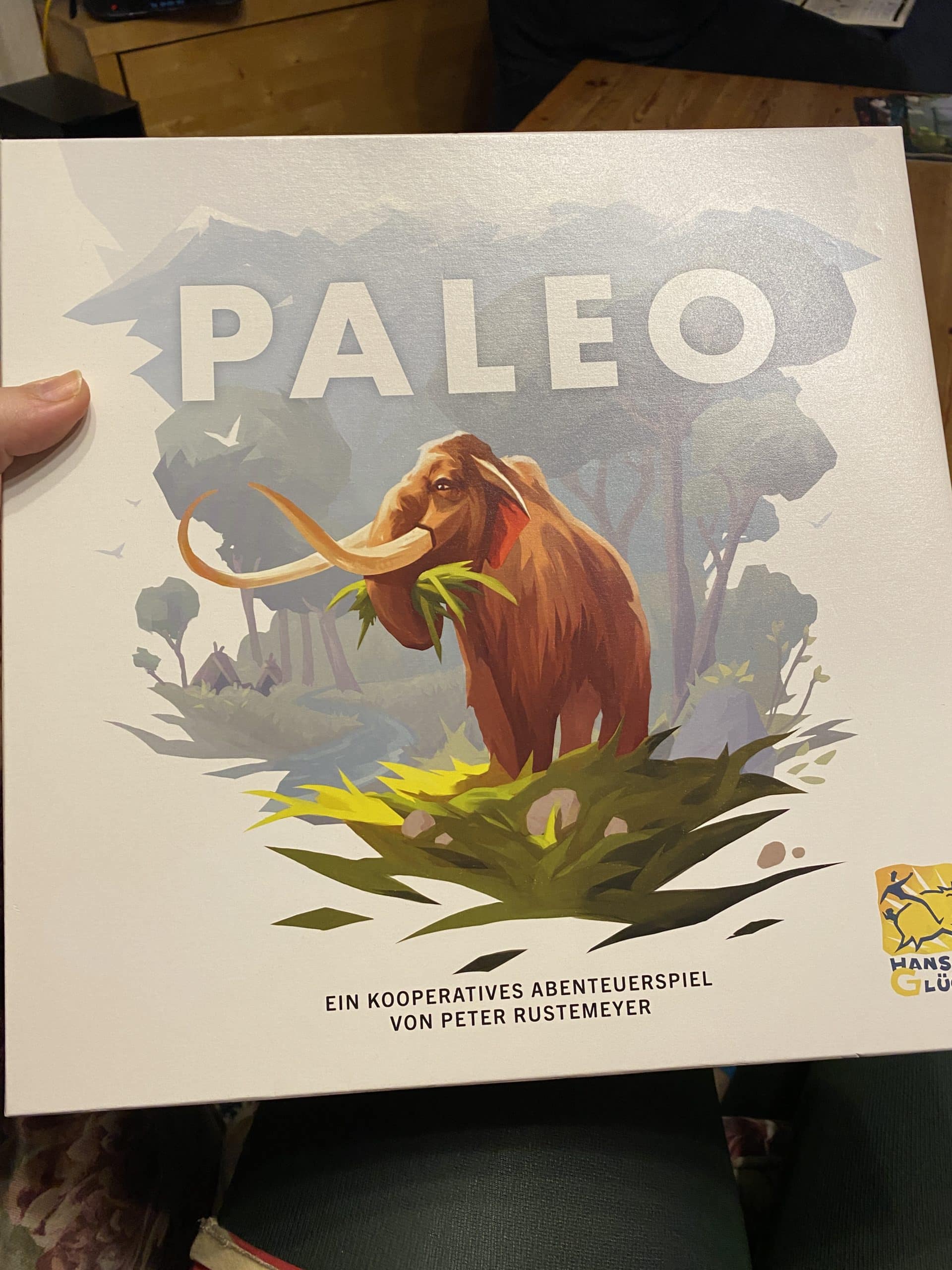 Das Spiel Paleo für Kinder ab 10 Jahren, Verlag Hans im Glück