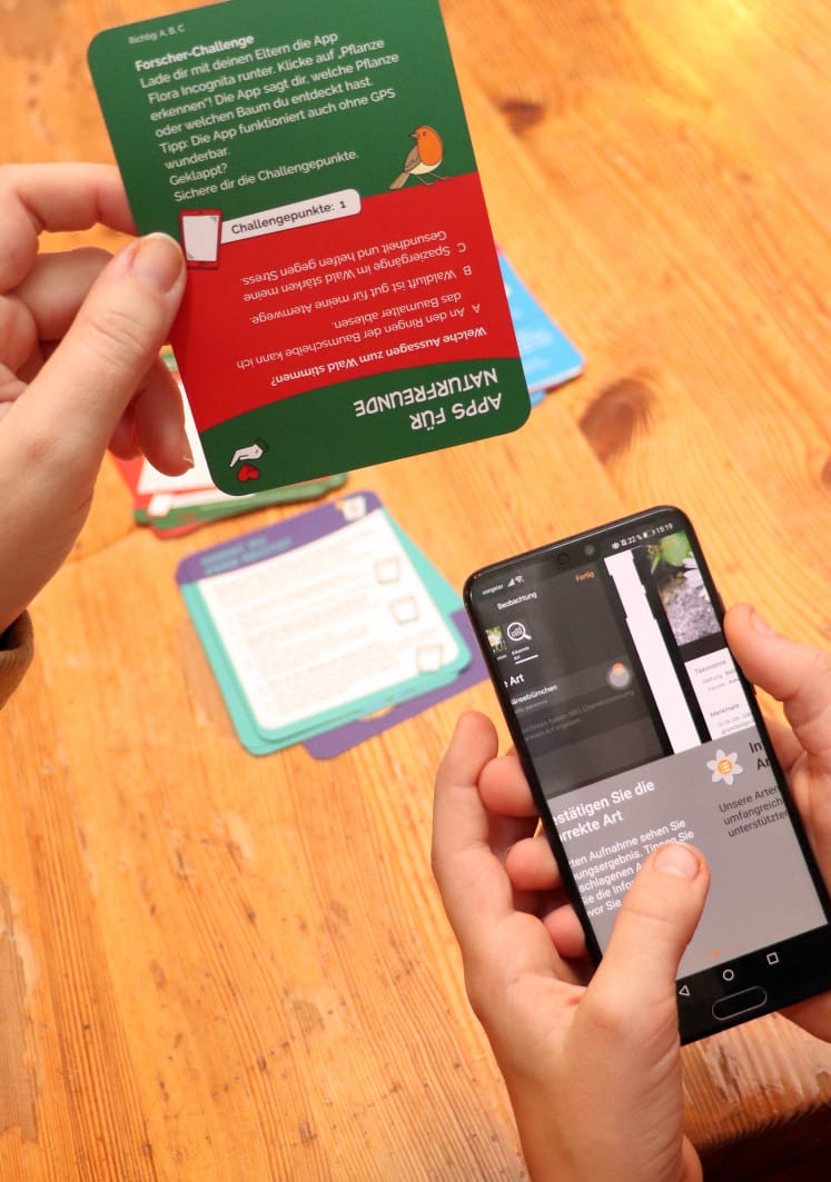 hej! Lab Kartenspiel für die Kinder und ihr Smartphone
