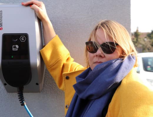 Ein E-Auto für die Familie - Laden mit Mennekes Wallbox zu Hause.