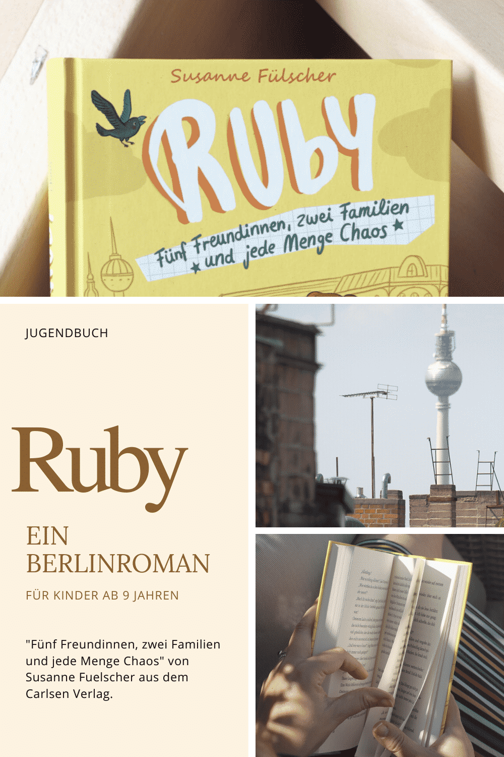 as Buch Ruby, Lesebuch für Kinder ab 9 Jahren
