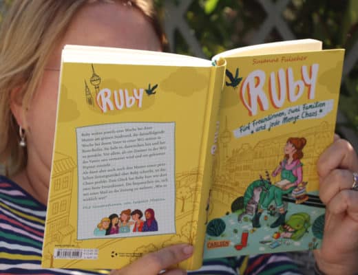 Susanne Fuelscher und das Buch Ruby, Lesebuch für Kinder ab 9 Jahren