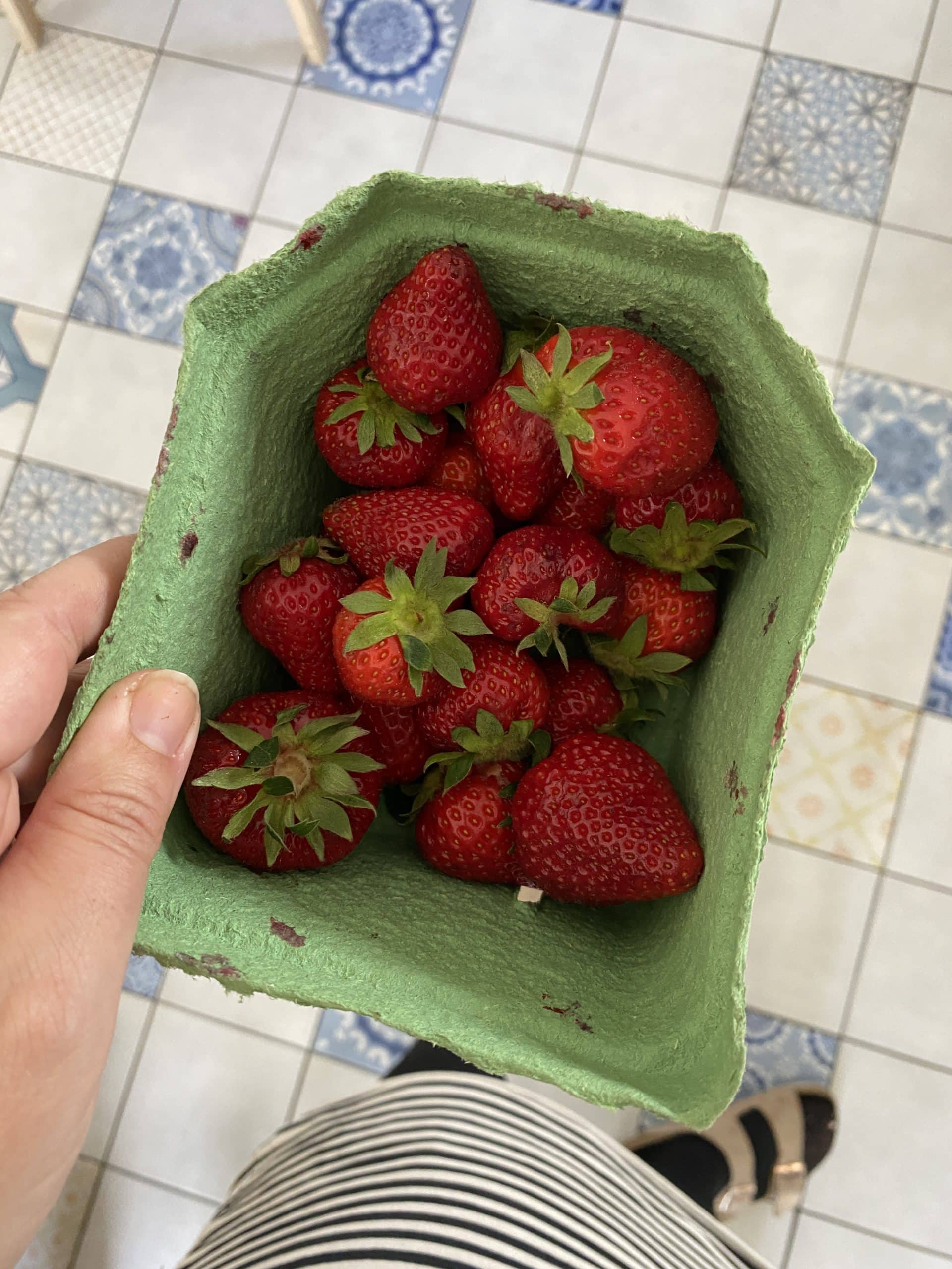 #5 Die letzten Erdbeeren vom Kind.