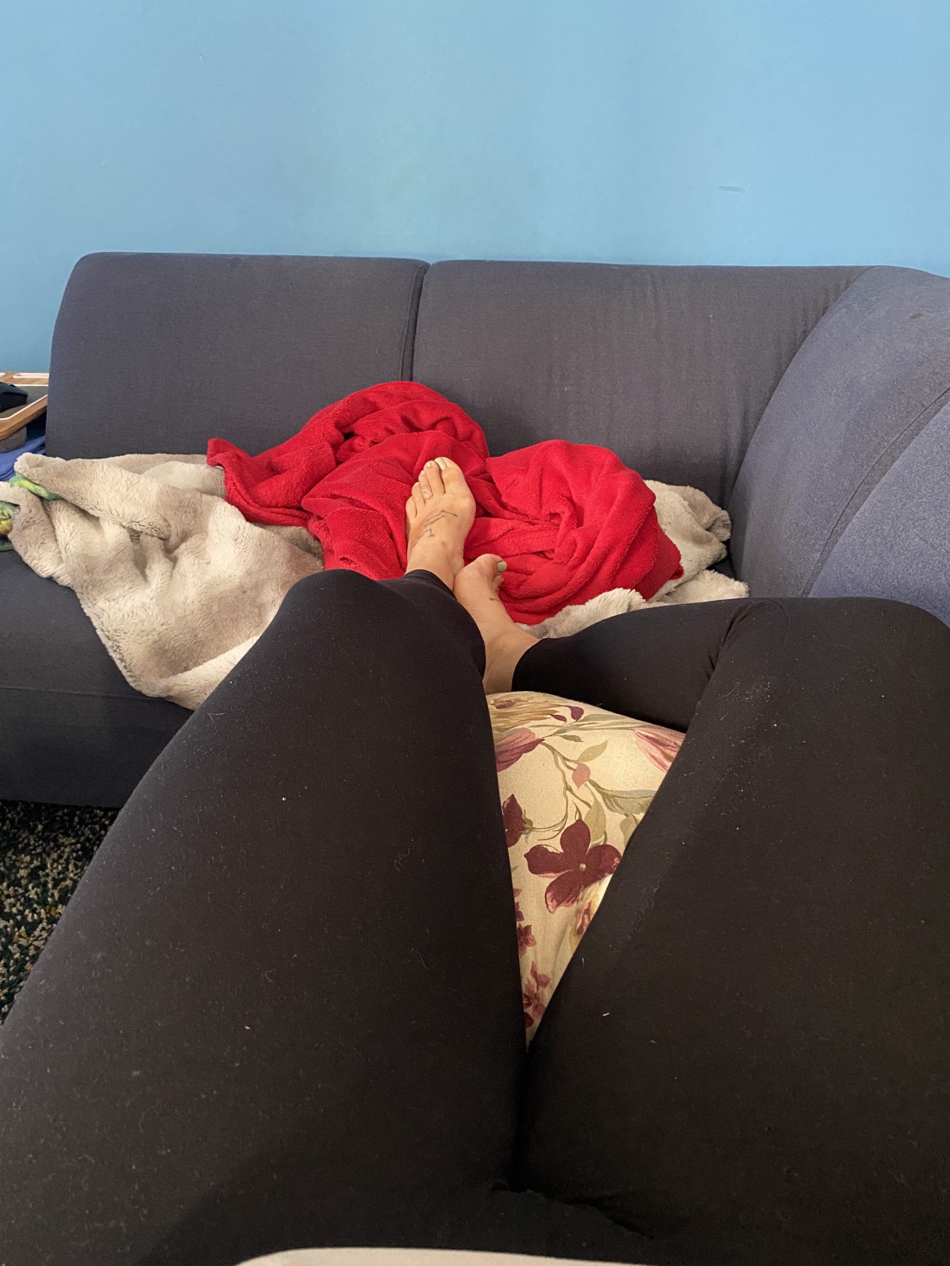 #3 Leider klappt mein Kreislauf zusammen. Also ab auf das Sofa.