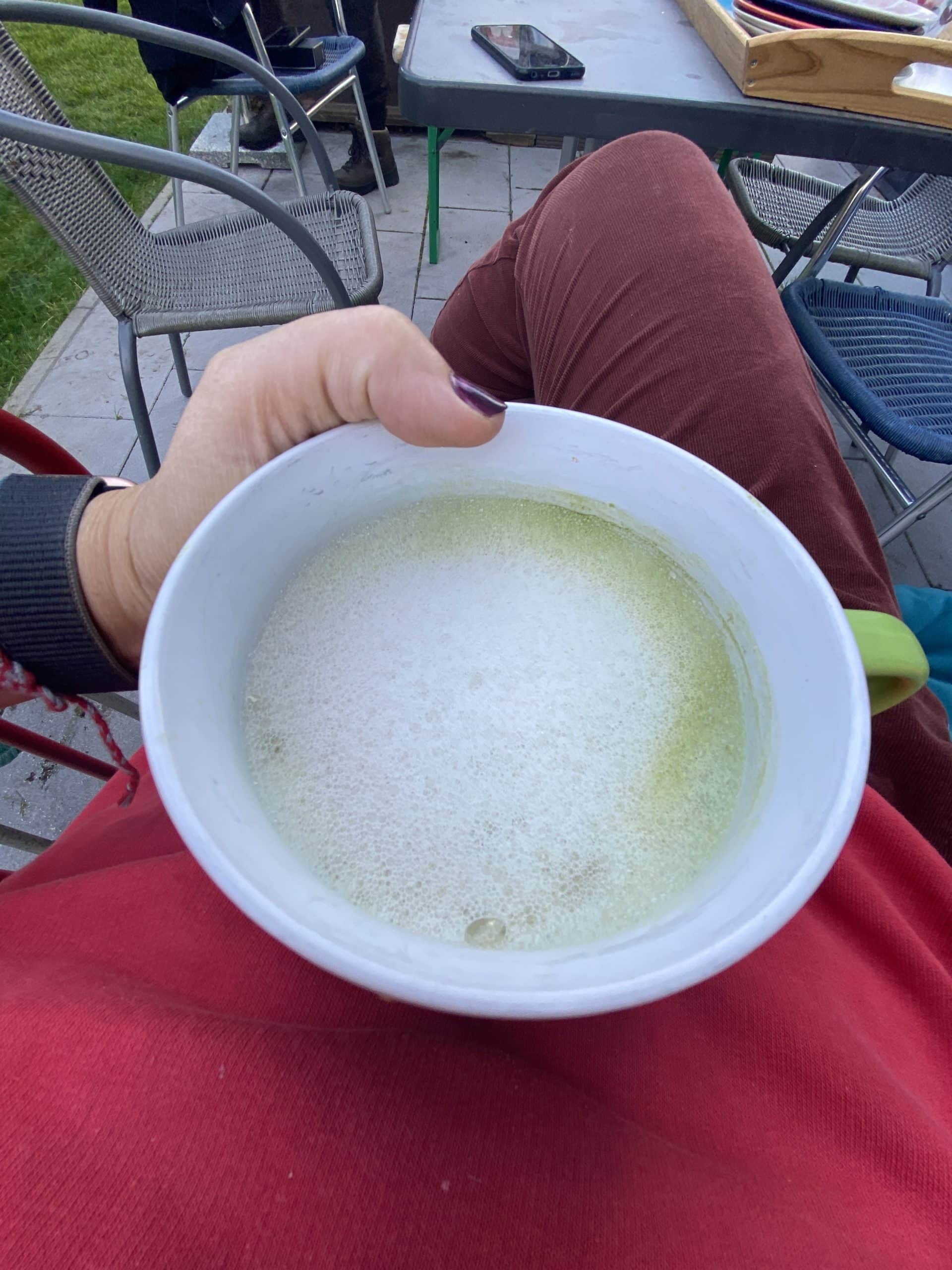 Ein Matcha richtet es nochmal ein bisschen..