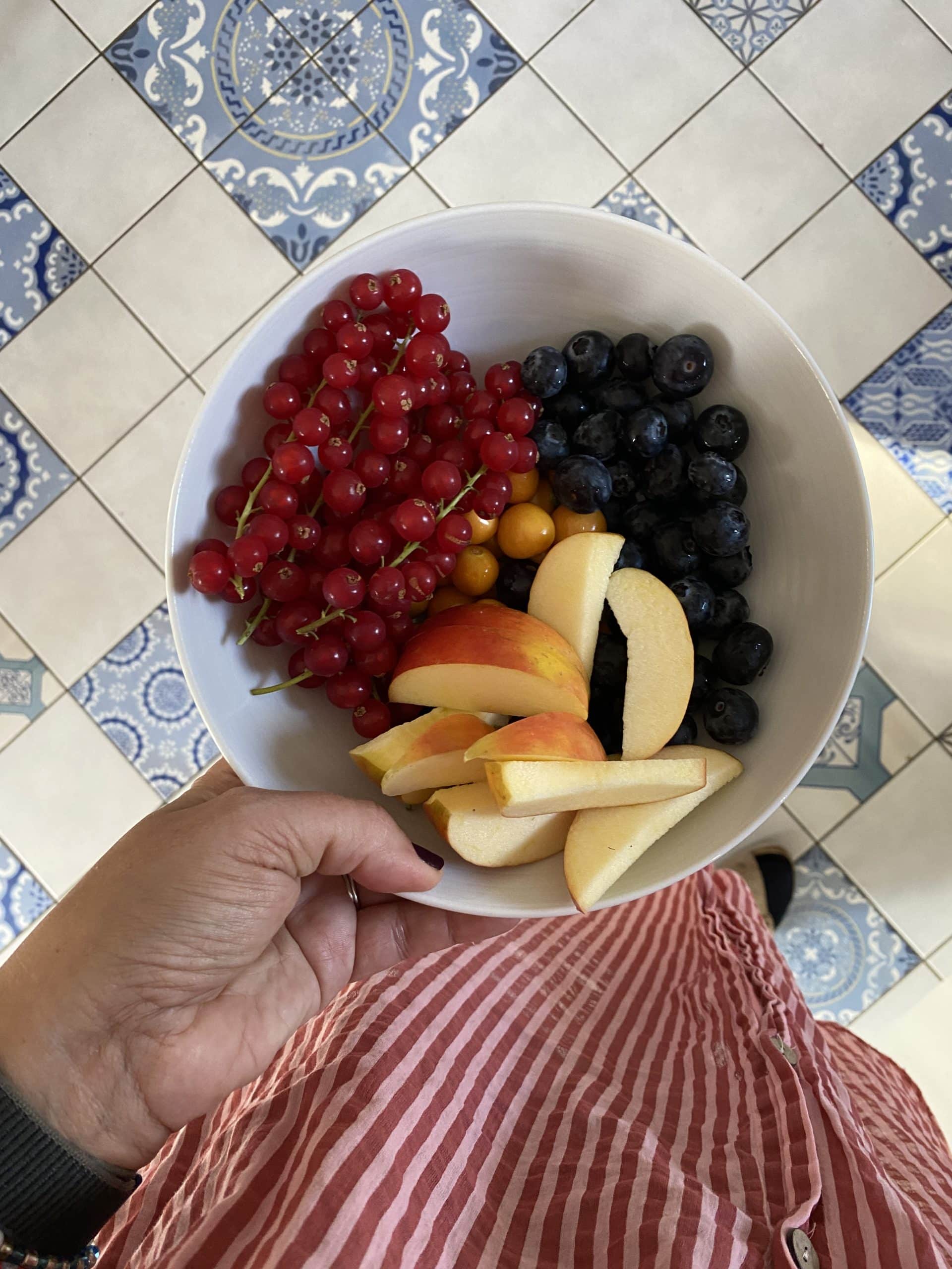 Hallo Sonntag. Es gibt Obst.