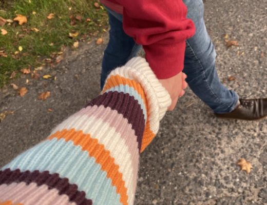 Hand in Hand, auch an diesem Wochenende in den Herbstferien.