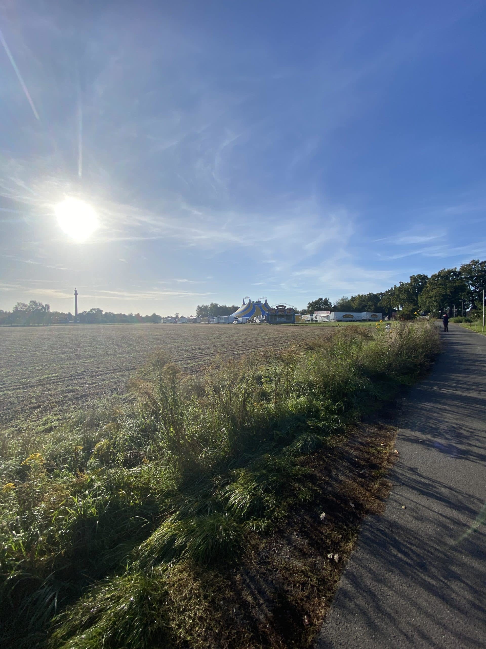 Ein Spaziergang später strahlt die Sonne.