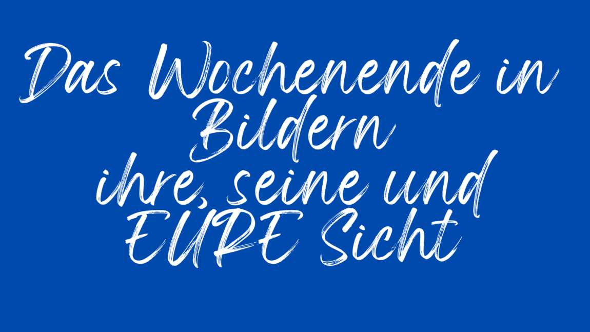 Das Wochenende in Bildern_blau