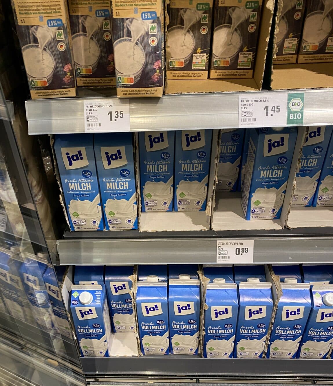Woher kommt unsere Milch? Regionalcodes erkennen