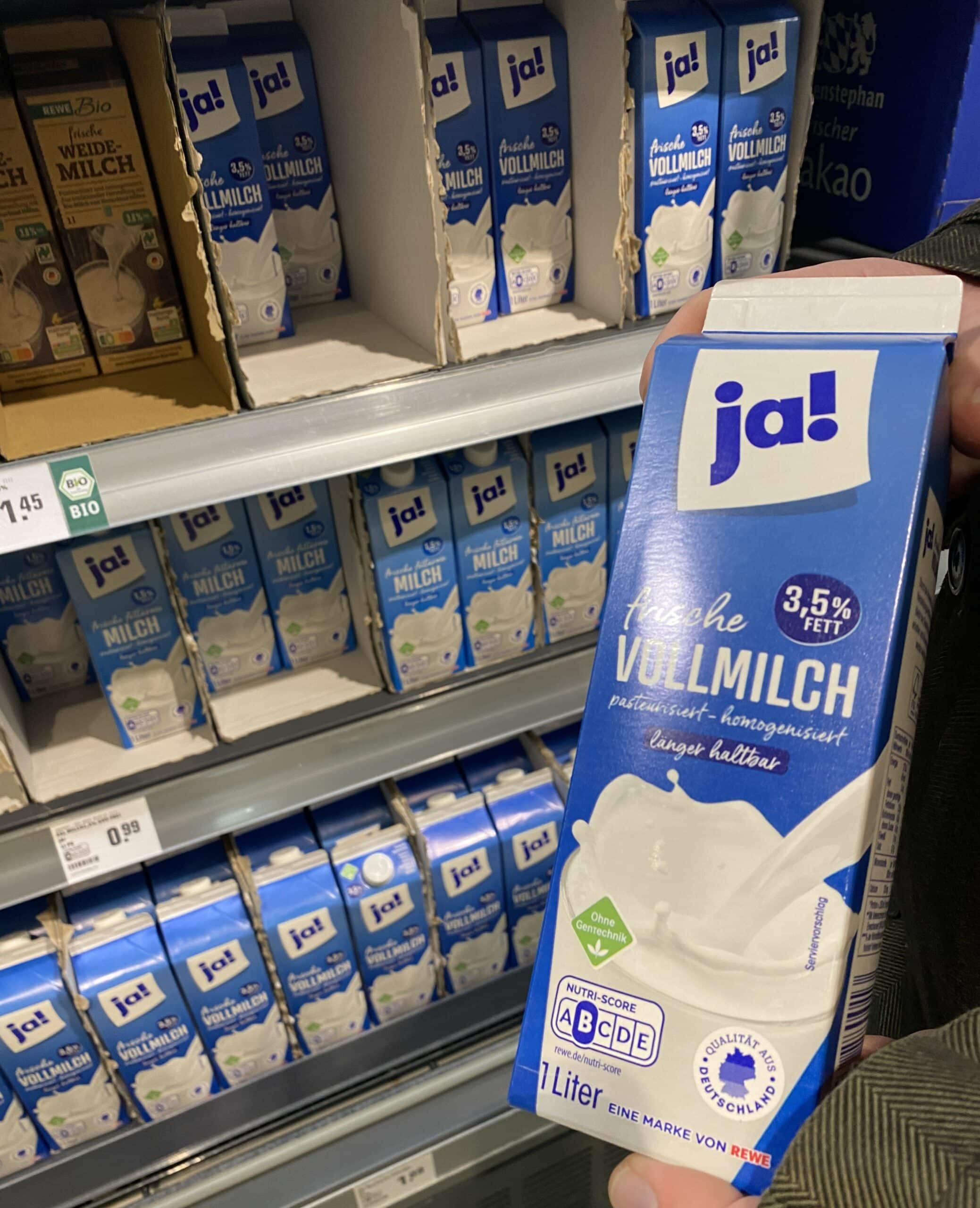 Woher kommt unsere Milch? Regionalcodes erkennen