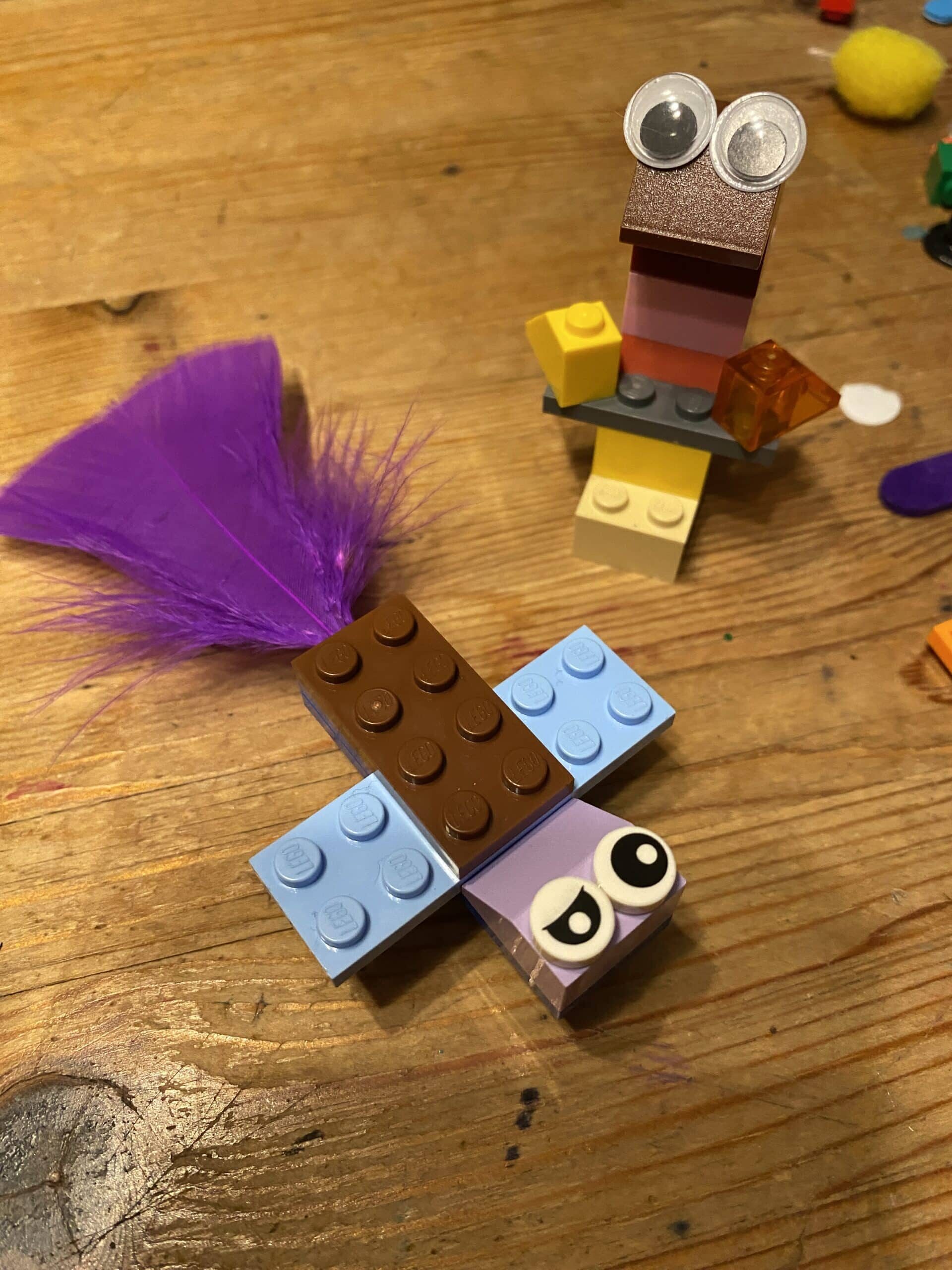 Und noch ein paar Lego Tiere bauen.