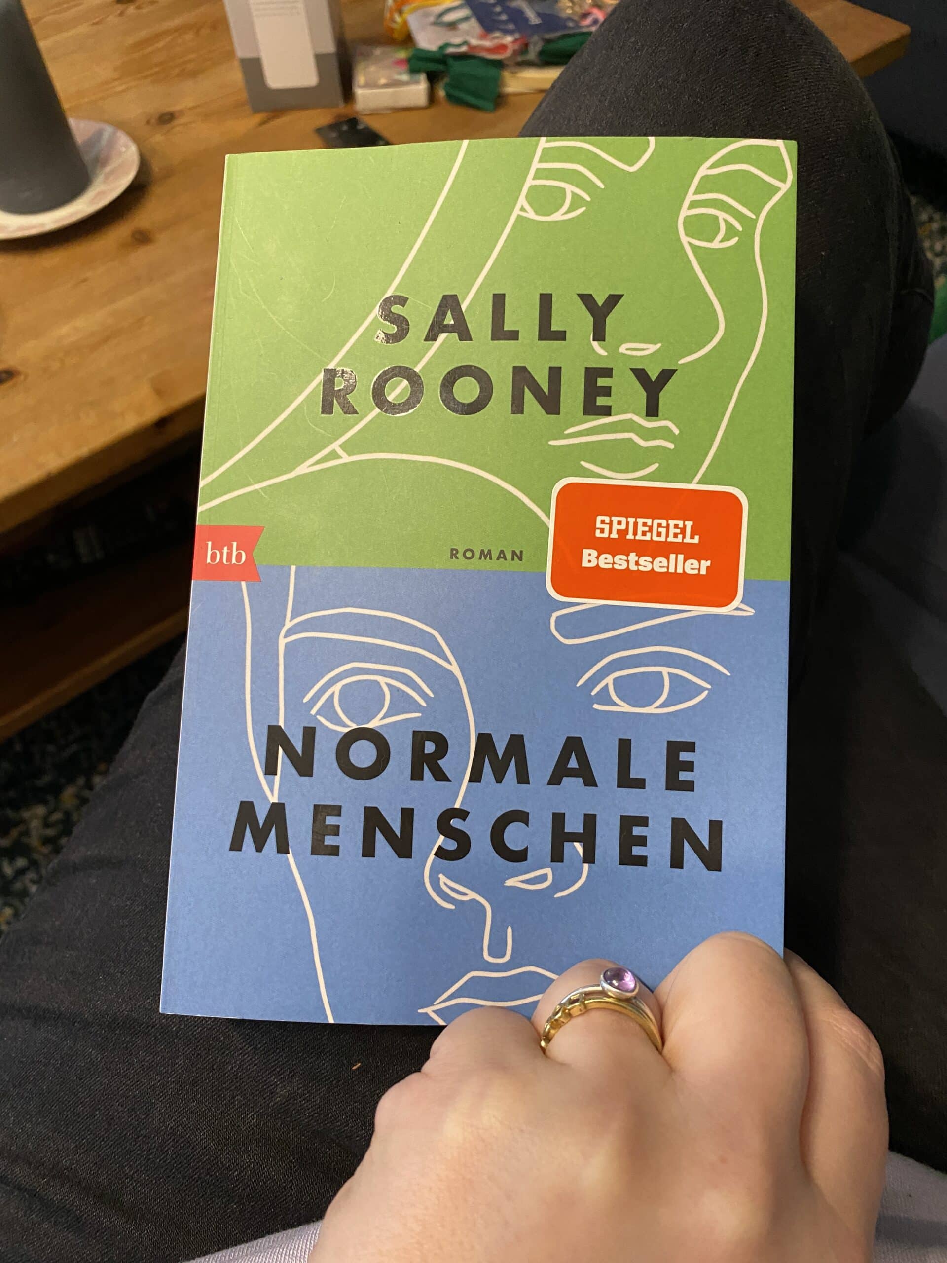 Ich komme etwas zum Lesen.