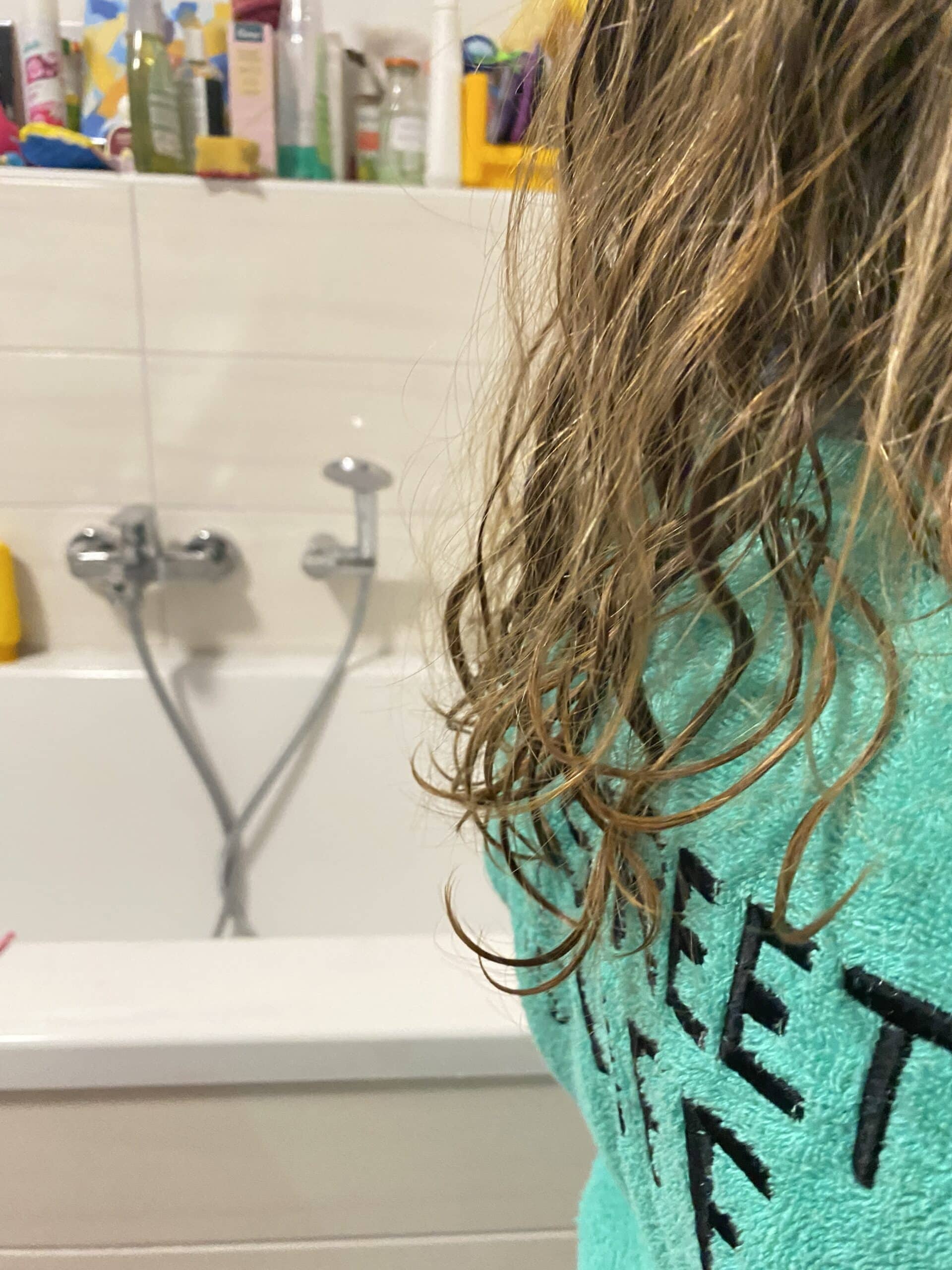 12. Am Abend wird noch gebadet.