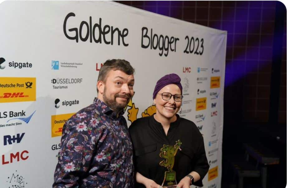 goldene Blogger Award 2023