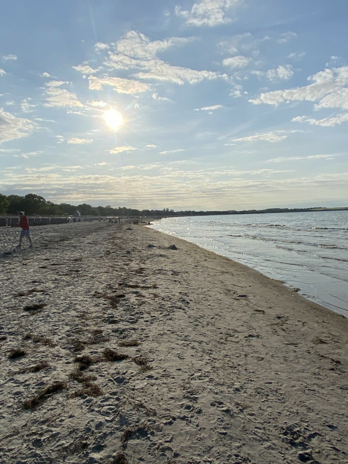 und am Abend dann noch ein bisschen aufs Meer schauen.
