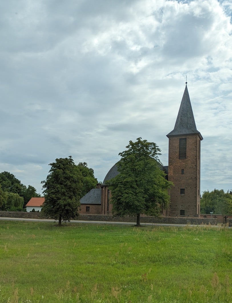 Die Kirche in Kunersdorf