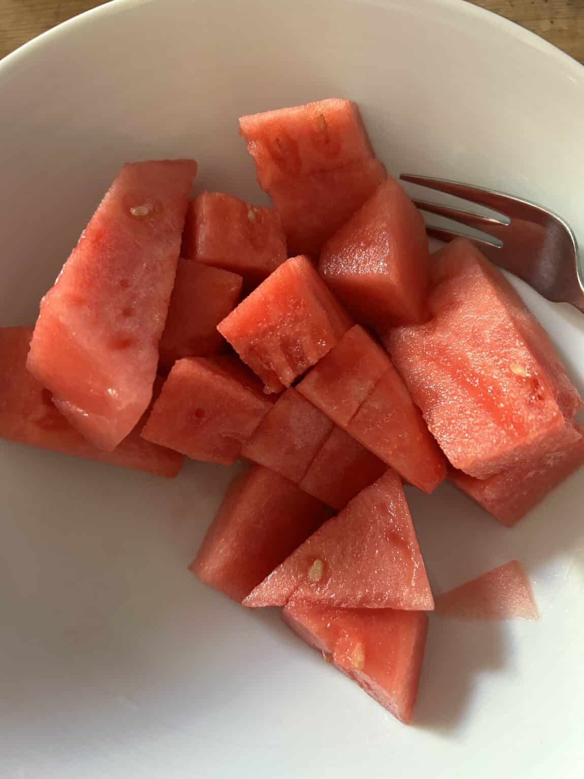 #8 Erstmal Melone zur Erfrischung..