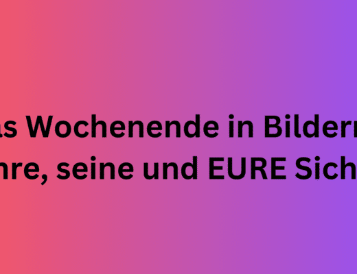 Das Wochenende in Bildern 11/12. November 2023 - ihre, seine und EURE Sicht