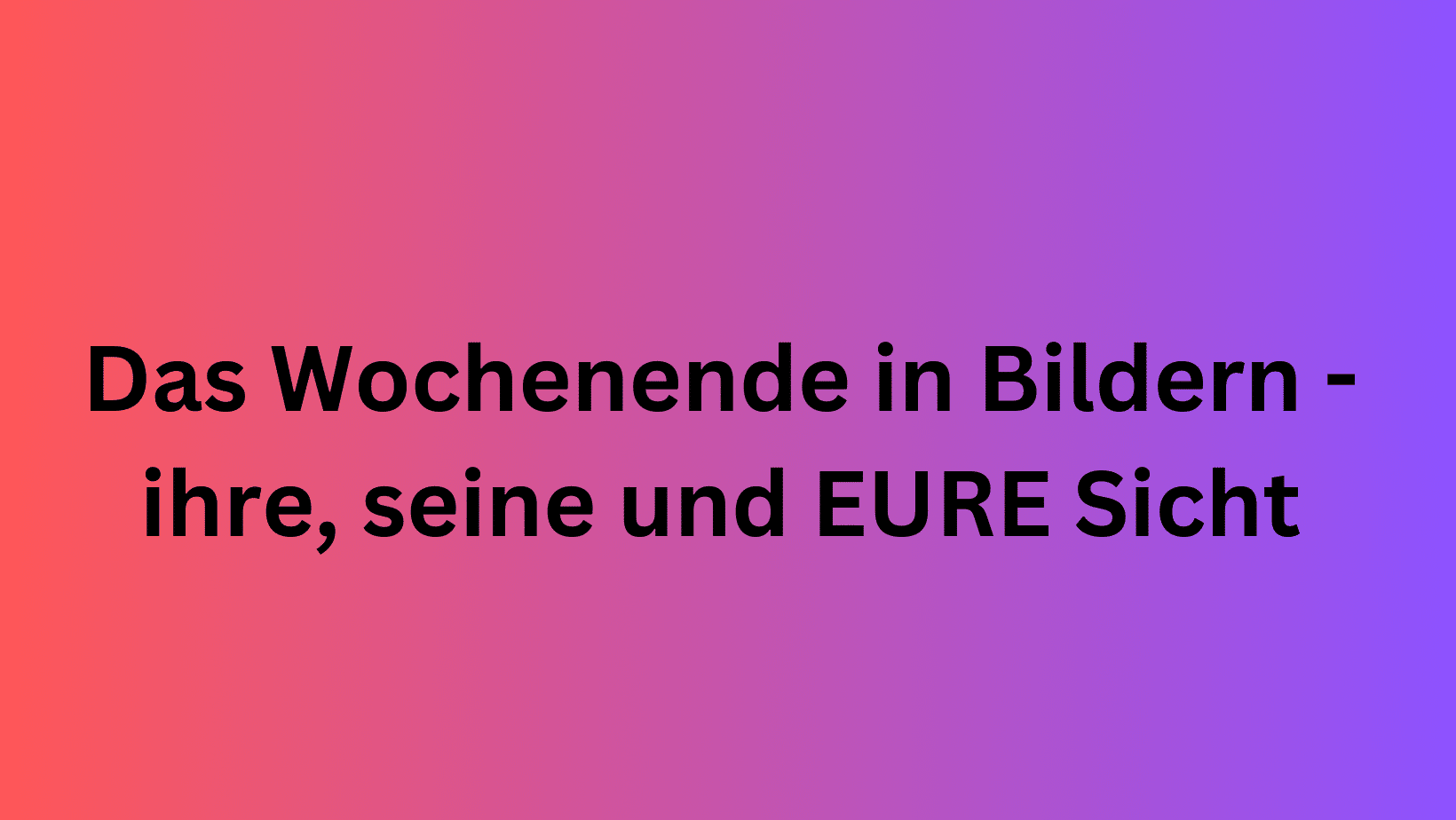 Das Wochenende in Bildern 4/5.11.2023