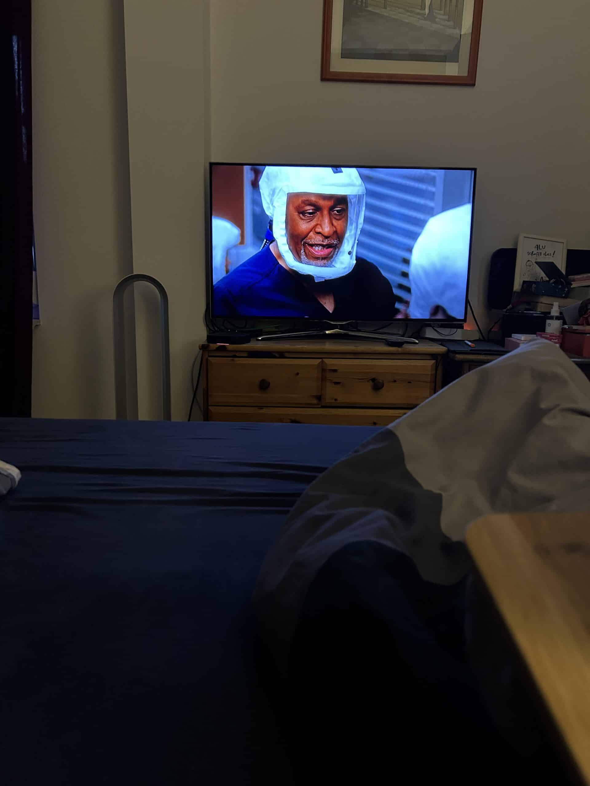 und am Abend noch Greys Anatomy und ein bezogenes Bett.