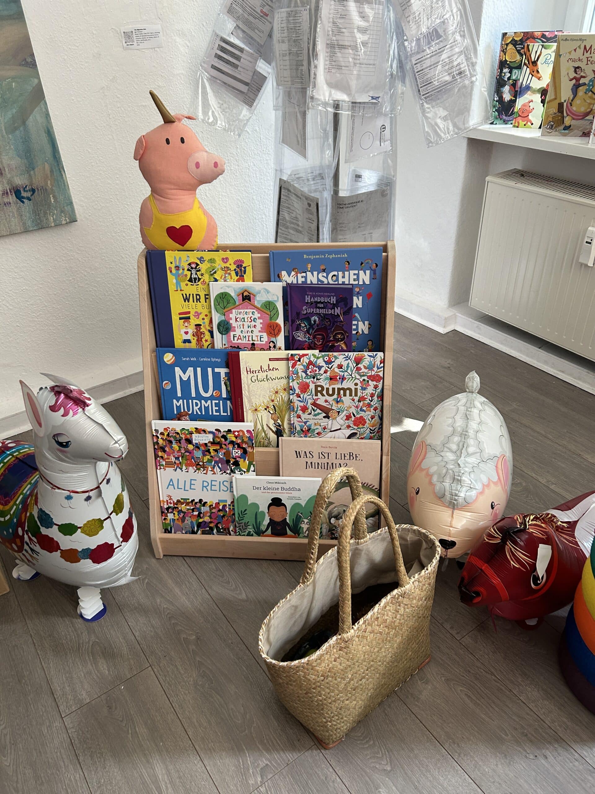 Wir gehen zum Webseitenlaunch von Kinderbuchlesen.de, so eine schöne Feier.