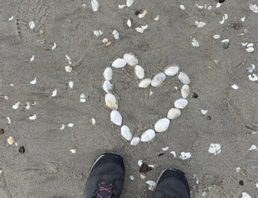 Abschied nehmen nach dem Tod am Meer