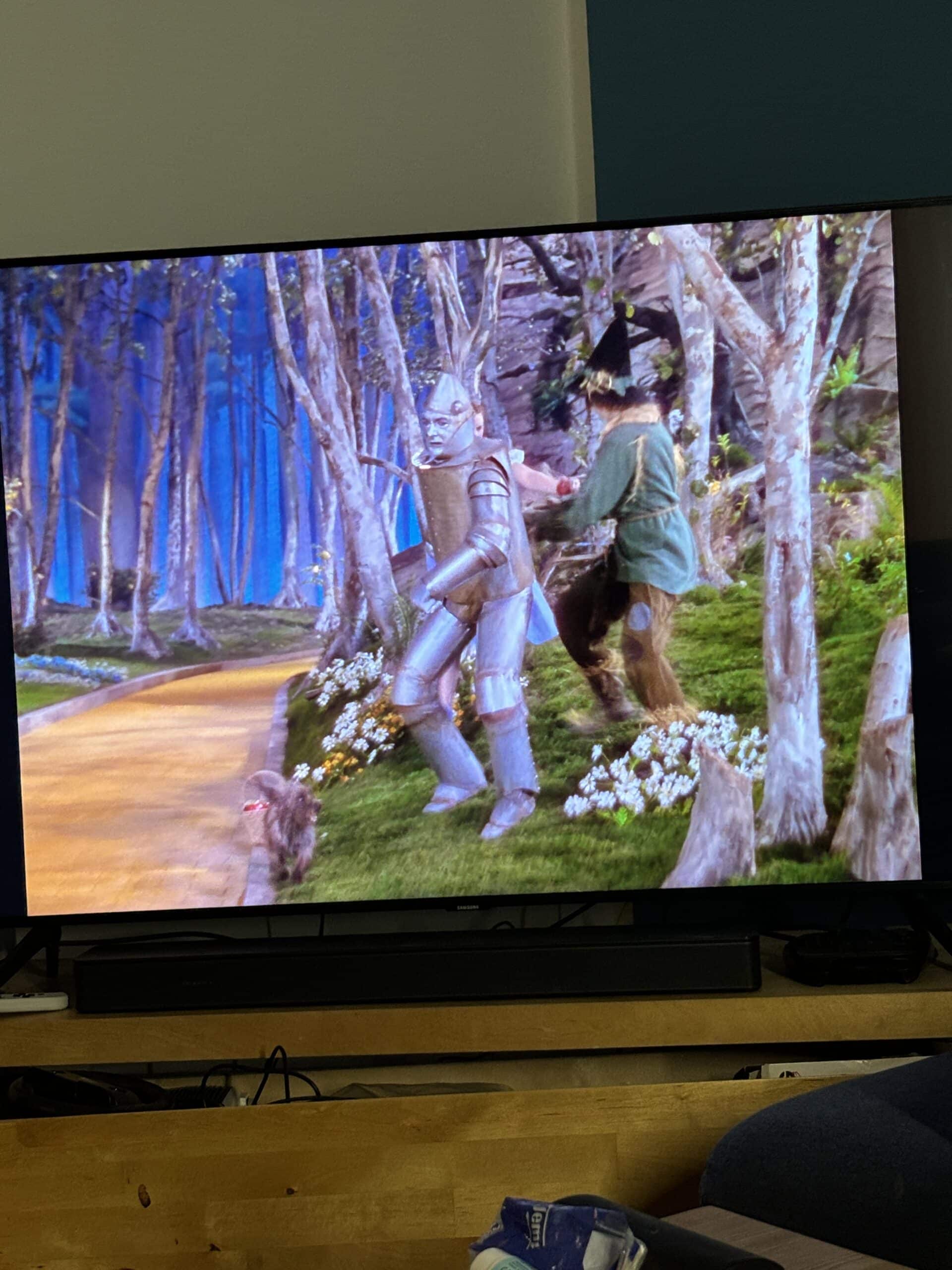 #12 und dann gucken wir der Zauberer von Oz. Gute Nacht.