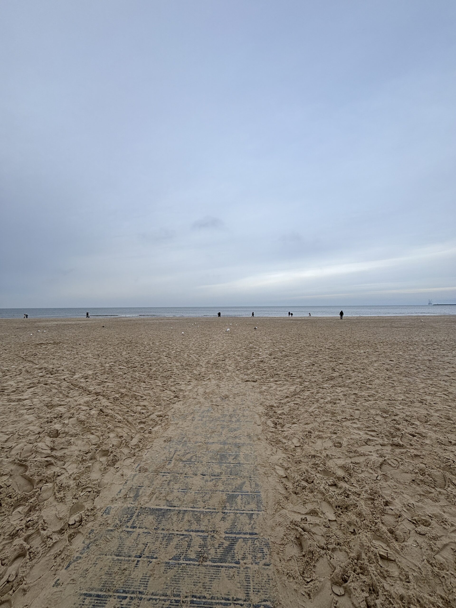 Und wieder sieht der Strand und das Meer ganz anders aus! 