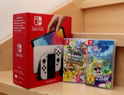 Nintendo Switch Paket zu Weihnachten