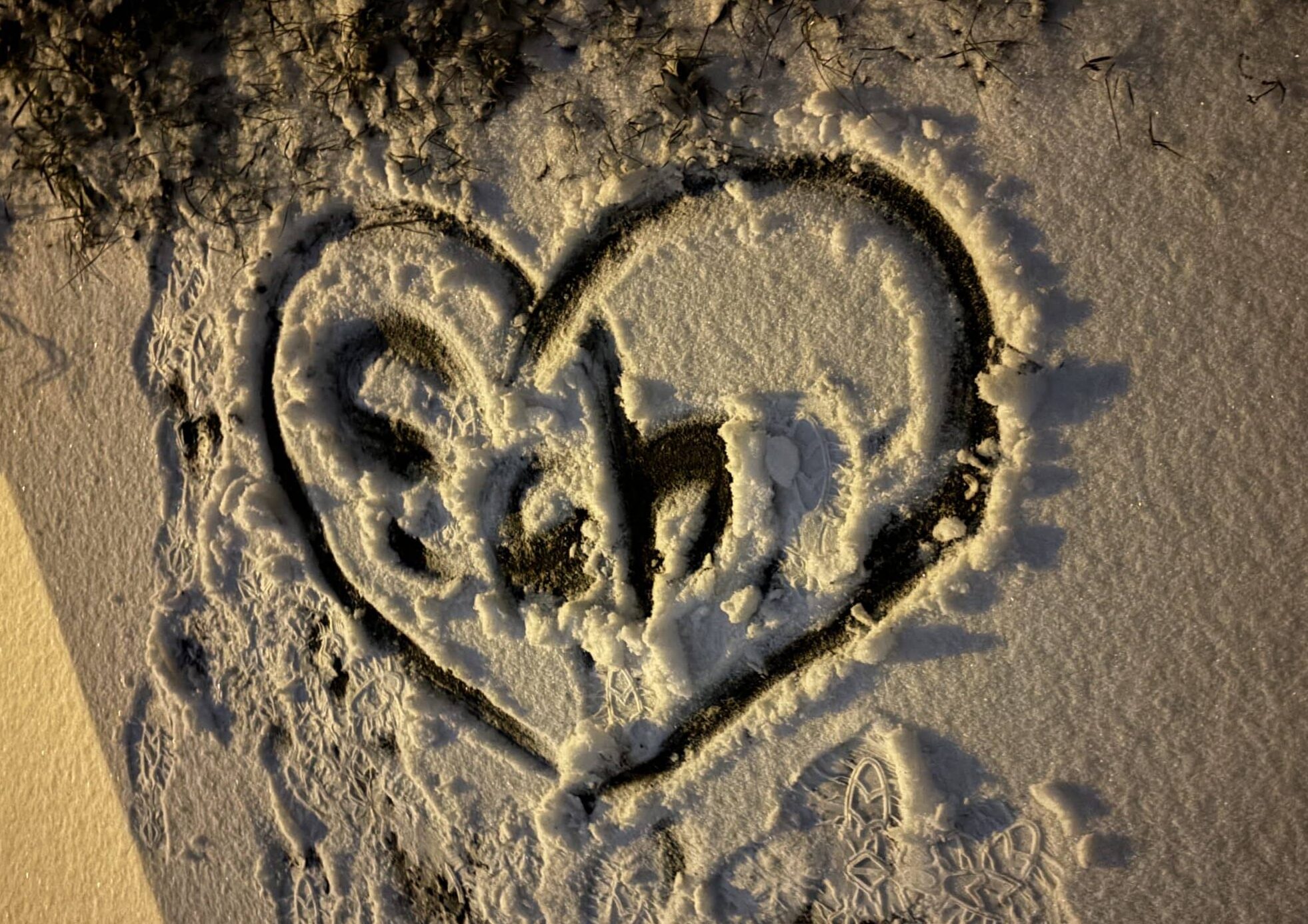 Der erste Schnee in Berlin