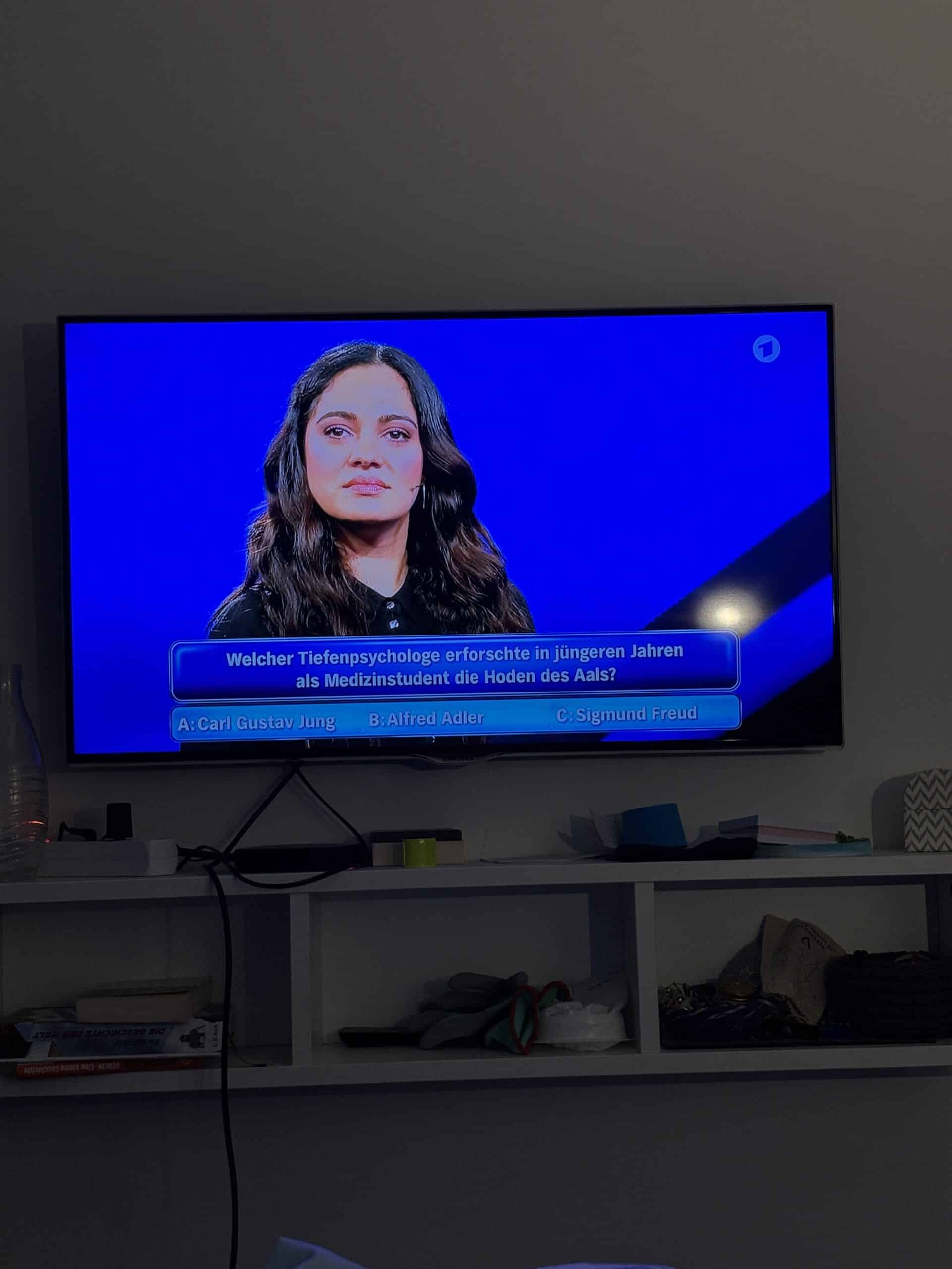 Am Abend dann noch "Gefragt gejagt", ich mag die Sendung, man lernt echt nie aus.