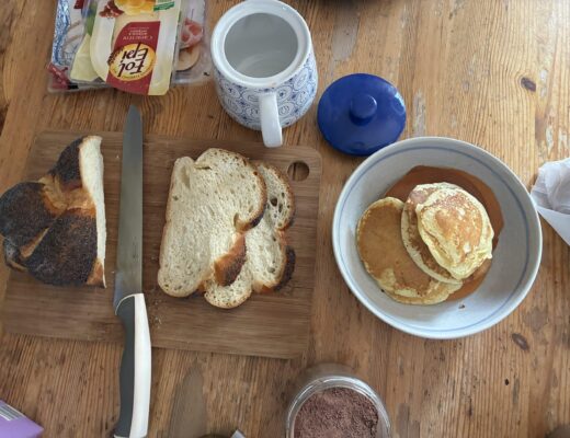 Hallo Samstag. Der Tag nach dem Abizeugnis. Wir frühstücken erstmal in Ruhe