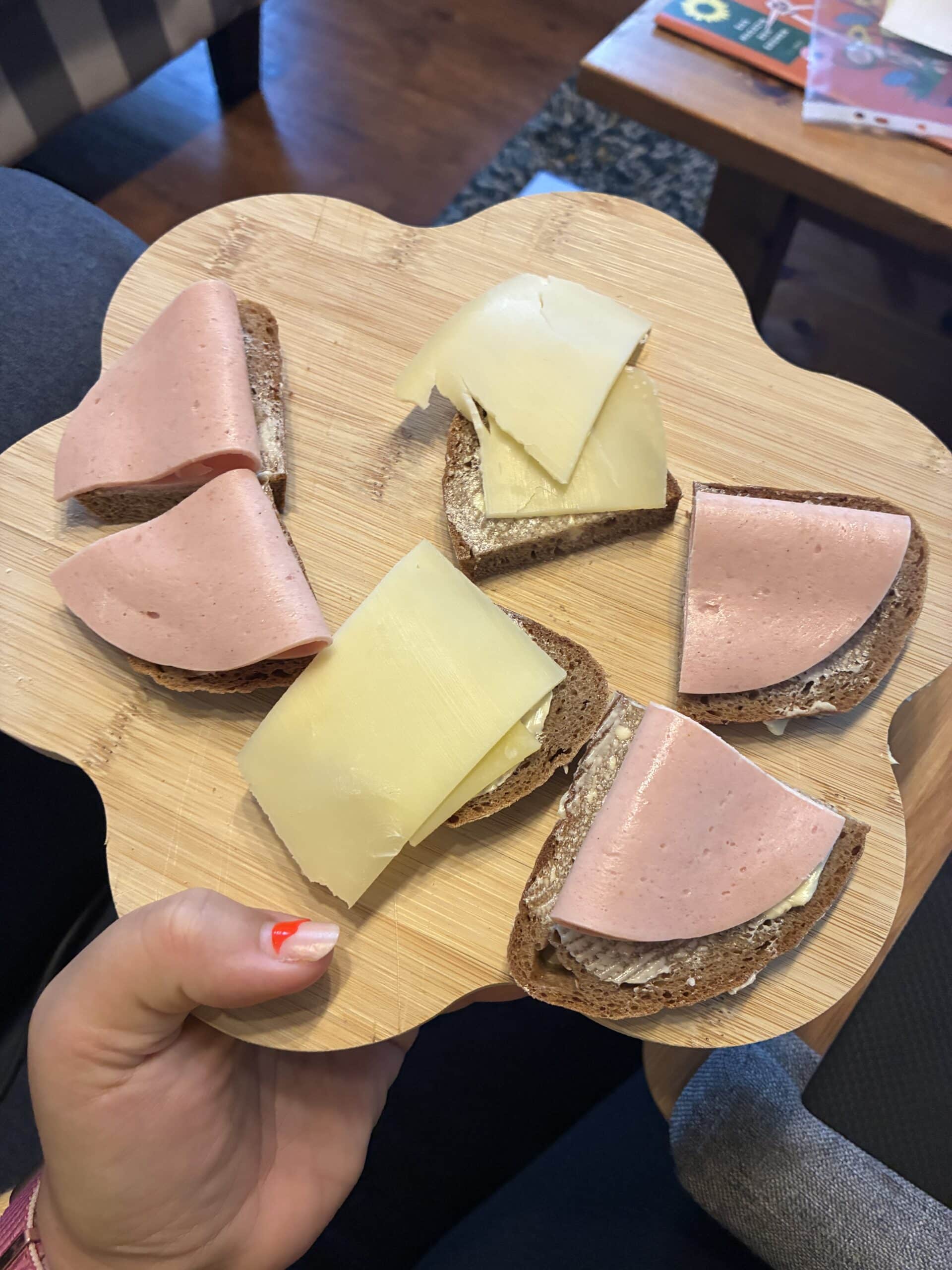 und das Kind wünscht sich zum Abendessen einfach mit Stulle.